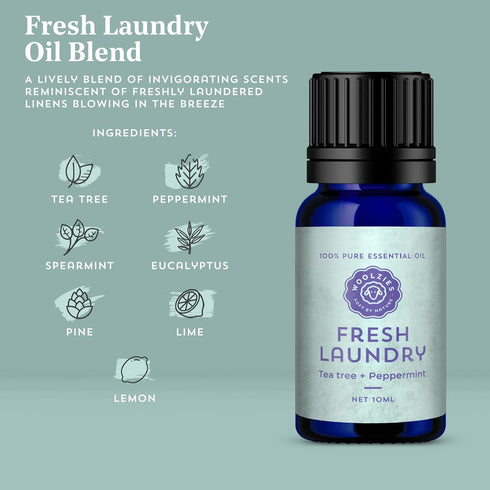 Set: 10 ML Laundry Essentials Essential Oil Use with Wool Dryer Balls or Oil Diffuser Elevate Your Laundry