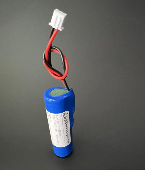 1pc 3.7V 2600mAh ICR18650 Rechargeable Lithium-ion Battery JST XH 2.54 Plug for Electronics, Toys