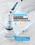 Torlaist 7 2-Speed 54in Electric Spin Scrubber, Shower Scrubber with Long Handle, Brush Heads, Cordless Bathroom