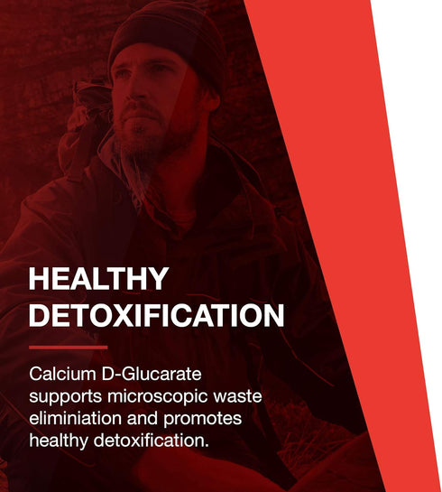 Protocol Calcium D-Glucarate - 500mg Cleanser Detox for Breast & Prostate Health - Non-GMO & Dairy Free - 90 Veg Caps