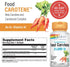 SOLARAY Food Carotene, Vitamin A as Beta Carotene 25000IU | 50ct Carotenoids for Skin & Eyes, Immune Support
