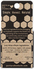 Portland Bee Balm All Natural Handmade Beeswax Lip Balm - Unscented, 3 Count