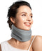 Neck Brace Cervical Collar for Sleeping, Soft Foam Wraps for Cervical Spine Pressure Relief - Grey (15.8-18.1 Inch)