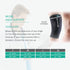 Medical RK200 Knee Compression Sleeve for Men Women - Knee Brace for Daily Activities, Running, Hiking, Basketball