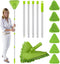 Wall & Baseboard Cleaner Mop Tool with 82'' Long Handle, 360 Degree Rotating Cleaning Tool