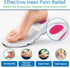 ViveSole Gel Heel Cups (Pair) - Silicone Cushion Insert Pads for Pain Relief, Plantar Fasciitis, Heel Spurs, Shoes