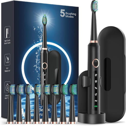 Rtauys M5 Electric Toothbrush for Adults - Sonic Electric Toothbrush for Kids