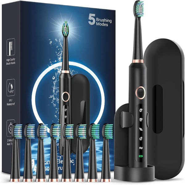 Rtauys M5 Electric Toothbrush for Adults - Sonic Electric Toothbrush for Kids