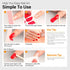 SILPECWEE 5 Sheets Rose Gold Full Nail Wraps, Stick on Nail Polish Strips with Glitter Flower Design for Women