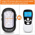 Dual Channel TENS EMS Unit Large Screen 24 Modes 36 Levels Intensity Muscle Stimulator, Rechargeable Electric Pulse Massager TENS Machine for Lower Back Neck Shoulder Pain Relief with 10 Pads