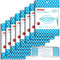 600 Count Orthodontic Flossers for Braces - Ortho Dental Floss Picks, 75 Count (Pack of 8) with Travel Case