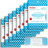 600 Count Orthodontic Flossers for Braces - Ortho Dental Floss Picks, 75 Count (Pack of 8) with Travel Case