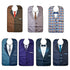 TOCKONIMN Adult Bibs for Eating Men Washable - 7 Packs Bib for Elderly