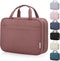 Travel Toiletry Bag for Women, Portable Makeup Cosmetic Organizer with Hanging Hook, 3 in 1 Packing Organizer