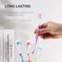 4 Pack Toothbrushes for Adults, Individually Wrapped Medium Bristle with Covers, Multi-Color Pack