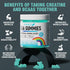 EAA Gummies 120 Gummies (Blue Raspberry) - 8000 mg Essential Amino Acids, Non-GMO, Gluten Free, Vegetarian Friendly