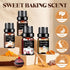 Bakery Essential Oils Set - Fragrance Oil for Home Diffusers, Candle Making - Pumpkin Pie, Coffee Cake, 6x10ML