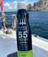 Watermans SPF 55 Dry Spray Sunscreen, Reef Safe, Broad Spectrum for Face and Body, Fragrance Free, Oxybenzone Free