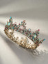 SWEETV Queen Crown for Women, Baroque Wedding Tiaras and Crowns, Jeweled Tiara Hair Accessories