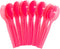 Hot Pink Plastic Spoons (24 Pack) - Lightweight Plasticware, Disposable Cutlery for Parties, Colored Plastic Spoons