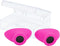 Super Sunnies Slim Flex UV Eye Protection - FDA Compliant Eyeshields for Tanning Bed Goggles, Red Light Therapy Glasses