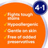 all Laundry Detergent Pacs, Mighty Pacs with OXI Stain Removers, Free Clear, Unscented, Dye Free, 56 Count