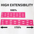 Waterproof Kinesiology Tape - 4 Rolls Elastic Athletic Tape for Joints Support & Muscle Pain