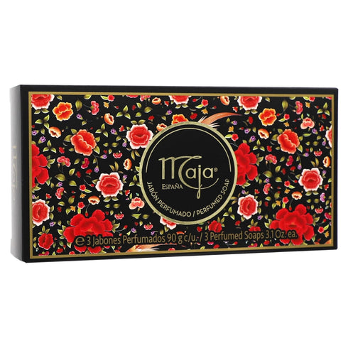 Maja Soap, Perfumed Bar Soap Set of 3, Clean and Moisturize Skin, Beautifully Scented, 3.1 Oz Each