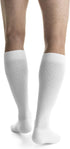 JOBST Activewear Knee High Compression Socks, 20-30 mmHg, Small, Cool White