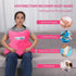 okmaba Packs, Hysterectomy Recovery Pillow with Pocket for Ice/Hot Abdominal Surgery Support Cushion with Adjustable