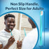 Extra Soft Toothbrushes for Adults, Nano Toothbrush with 20,000 Ultra Fine Bristles, Pack of 3