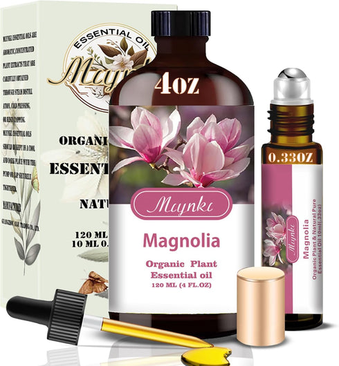Set, 16oz 4oz Set Lavender & Magnolia Southern Harmony & Pure Natural Scent for Diffusers, Aromatherapy, Candle Making