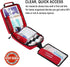 400 Piece Large First Aid Kit, Premium Emergency Kits for Home, Office, Car, Outdoor, Travel