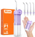 Bitvae P1 Water Dental Flosser, Portable Water Cleaner Picks, Cordless Mini Water