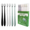 EasyHonor Extra Toothbrush for Sensitive Gums, Micro Fur Manual Toothbrush with 20000 Soft Floss Bristles, 6 Pack