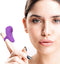 TJK Health Mini Ring Face & Eye Massager - Mini Finger Vibration Tool for