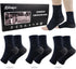 3 Pairs Neuropathy Socks for Women & Men, Nano Comprex Ankle Sleeves Protection Elastic Socks for Pain Relief