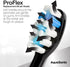 AquaSonic Proflex Replacement Brush Heads, ADA Accepted, for Whiter Teeth & Gum Care, Compatible with AquaSonic (3 Pack