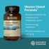 Nature's Sunshine Master Gland, 120 Capsules for Complete Nutritional Support and Energy Metabolism