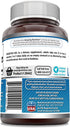 Amazing Formulas L-Tryptophan Amino Acid Supplement, 500 Mg per Serving, 120 Capsules, Non-GMO, Gluten-Free, Made in USA