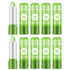 Ownest 10 Pcs Aloe Vera Lip Balm, PH Color Changing Lipstick from Green to Natural Pink, Deep Hydrating