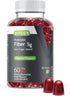 Viteey Prebiotic Fiber Gummies for Adults, 5g - Gut Health & Digestive