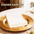 Lxzyu White,100 Pack Paper Napkins Disposable Decorative Paper Hand Towels for Bathroom Dinner Napkins Soft Absorbent