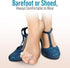 5 STARS UNITED Toe Spacers for Men & Women, 4 Big and 2 Pinky Gel Separators for Overlapping Toes, Clear