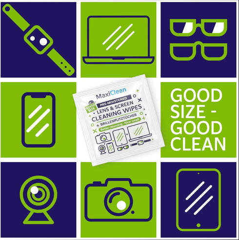 440 Pack Lens Wipes for Eyeglasses, Pre-Moistened, Streak-Free Cleaning for Glasses & Laptop Screens
