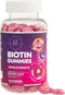 Hair Vitamins Gummy with Biotin 5000 mcg, Vitamin E & C for Hair Growth, 120 Gummies, Non-GMO