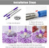 Extended Spin Mop Replacement Handle, Upgraded 60-inch 360 Degrees Rotating Telescopic Mop Stick for Cleaning System