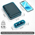Vikie 3 (3x7 Weekly Pill Organizer Times a Day, Morn NOON Night, BPA-Free, Portable & Moisture-Proof for Pills