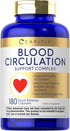 Carlyle Blood Circulation Supplement | 180 Capsules | Non-GMO, Gluten Free | Supports Healthy Circulation