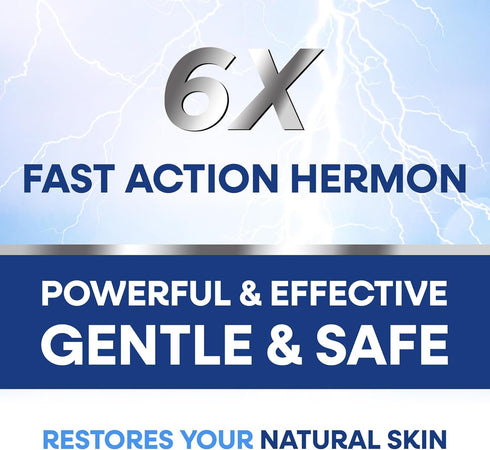 Hermon Athletes Foot Treatment Cream Extra Strength Antifungal for Cracked Heels, Dry Skin & Itchy Feet Soothes